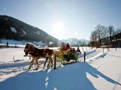 Wellness Chalet Bell a Mur im Winter