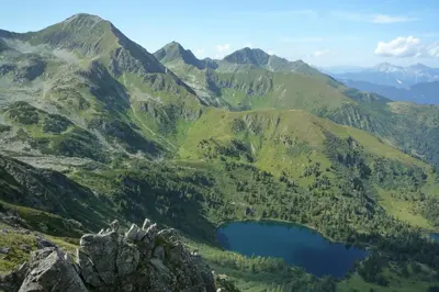 Naturlandschaft in der Nähe des Ferienhauses