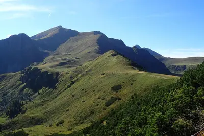 Naturlandschaft in der Nähe des Ferienhauses