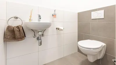 Ein Badezimmer in der Unterkunft Appartment Schöner Wohnen