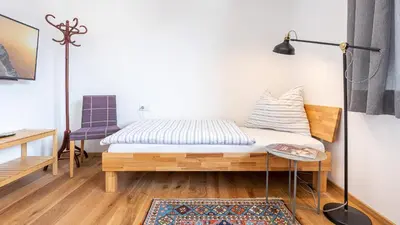 Ein Bett oder Betten in einem Zimmer der Unterkunft Appartment Schöner Wohnen