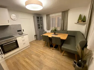 Küche/Küchenzeile in der Unterkunft Appartement franz-josef