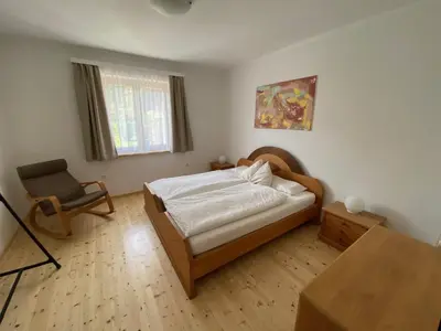 Ein Bett oder Betten in einem Zimmer der Unterkunft Almufer-Appartements