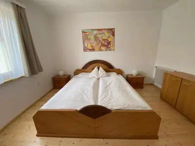 Ein Bett oder Betten in einem Zimmer der Unterkunft Almufer-Appartements