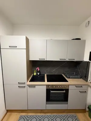 Küche/Küchenzeile in der Unterkunft Living Appartement