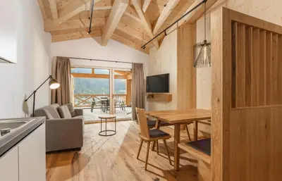 TV/Unterhaltungsangebot in der Unterkunft Apartmentresort MyLodge