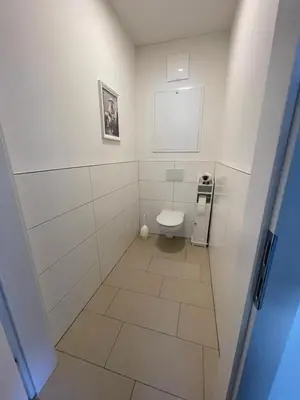Ein Badezimmer in der Unterkunft Albarosa Appartemant