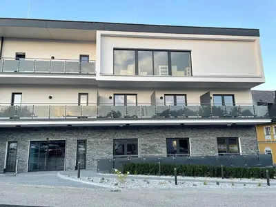 Das Gebäude in dem sich das Gasthaus befindet