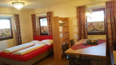 Ein Bett oder Betten in einem Zimmer der Unterkunft Appartement Vorstadtstub'n