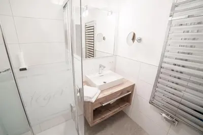 Ein Badezimmer in der Unterkunft Aparthotel Steger Wagrain
