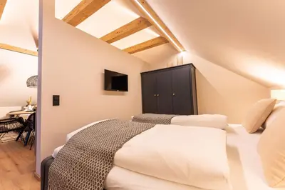 Ein Bett oder Betten in einem Zimmer der Unterkunft Apartment Schichlreit