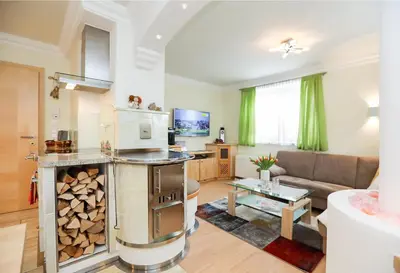 Küche/Küchenzeile in der Unterkunft Appartement Anton