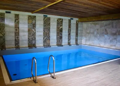 Der Swimmingpool an oder in der Nähe von Gosau Apartment 307