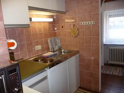 Küche/Küchenzeile in der Unterkunft Haus Gradwohl