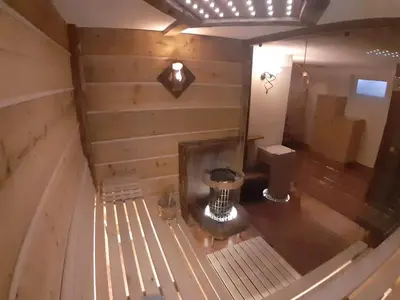 Ein Badezimmer in der Unterkunft Schönberghütte