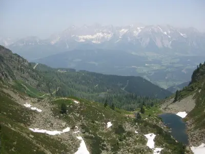 Naturlandschaft in der Nähe des Privatzimmers
