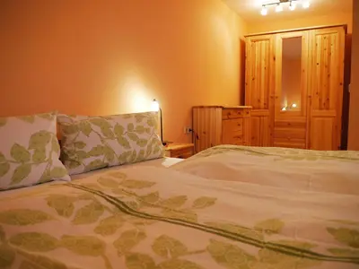 Ein Bett oder Betten in einem Zimmer der Unterkunft Haus Moser