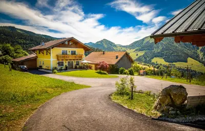 Naturlandschaft in der Nähe der Ferienwohnung
