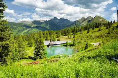 Naturlandschaft in der Nähe der Ferienwohnung