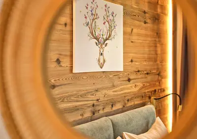 Ein Sitzbereich in der Unterkunft The Spa Suite Top 3- Tauplitz Residences by AAHH