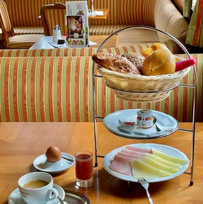 Essen in der Pension oder in der Nähe
