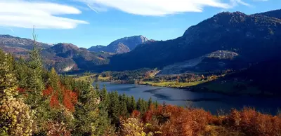 Naturlandschaft in der Nähe des Ferienhauses