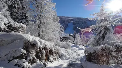 Apartments-Weberlandl im Winter