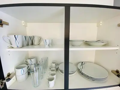 Küche/Küchenzeile in der Unterkunft Apartment Katrin im Zentrum