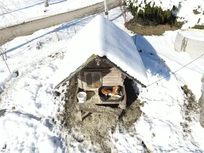 Schöne Ferienwohnung im Naturpark Grebenzen im Winter