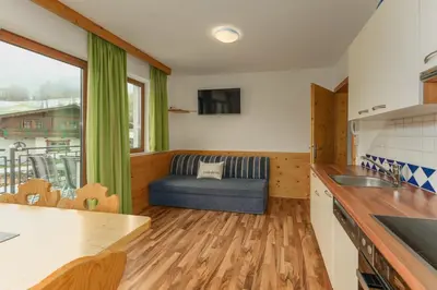 Küche/Küchenzeile in der Unterkunft Gästehaus Sieder by Schladming-Appartements