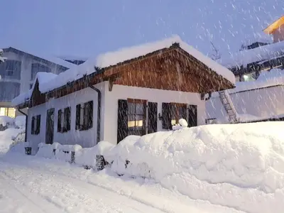 The Little Pool House im Winter