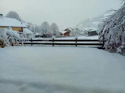 The Little Pool House im Winter