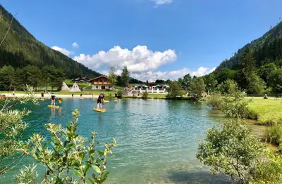 Naturlandschaft in der Nähe der Ferienwohnung