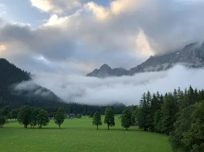 Naturlandschaft in der Nähe der Ferienwohnung