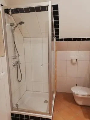 Ein Badezimmer in der Unterkunft Die KALSBERGERin Ferienwohnung für Genießer