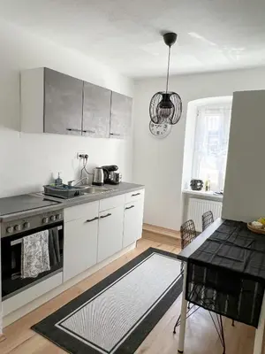 Küche/Küchenzeile in der Unterkunft Apartment in Gmunden