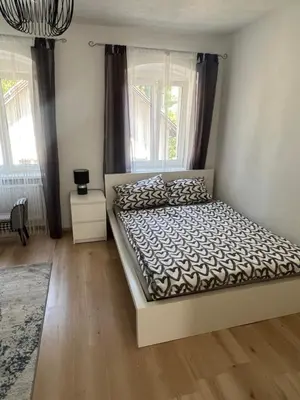 Ein Bett oder Betten in einem Zimmer der Unterkunft Apartment in Gmunden