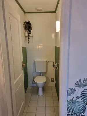 Ein Badezimmer in der Unterkunft Apartment Seebachhof