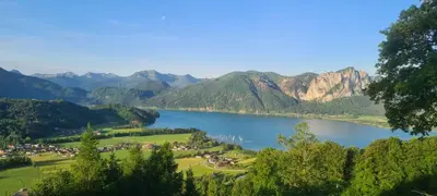 Naturlandschaft in der Nähe des Ferienhauses