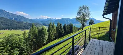 Naturlandschaft in der Nähe des Ferienhauses