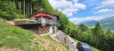 Naturlandschaft in der Nähe des Ferienhauses