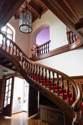 Grundriss der Unterkunft Apartment in historischer Villa mit Parkplatz
