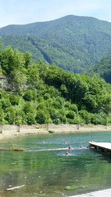 Naturlandschaft in der Nähe des Ferienhauses