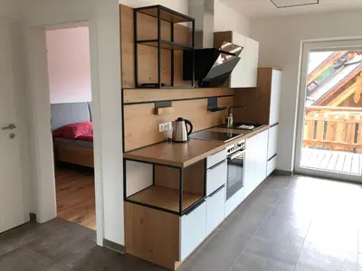 Küche/Küchenzeile in der Unterkunft Appartement Grossegger