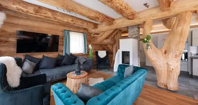 TV/Unterhaltungsangebot in der Unterkunft Das Blockhaus Gosau - Your Austrian Home