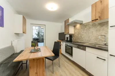 Küche/Küchenzeile in der Unterkunft Toni`s Appartement by Schladming-Appartements