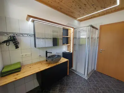 Küche/Küchenzeile in der Unterkunft Apartment ZIRMWEBER-Haus