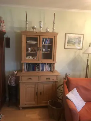 Die Bibliothek in der Ferienwohnung