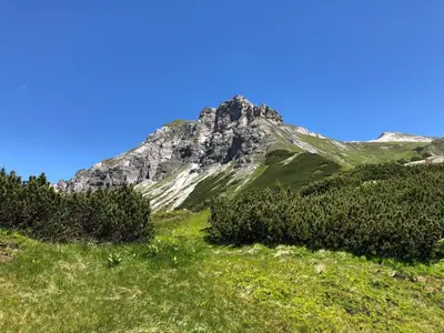 Naturlandschaft in der Nähe des Ferienhauses