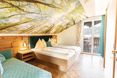 Ein Bett oder Betten in einem Zimmer der Unterkunft Haus Bader